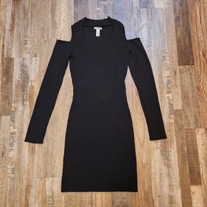 Charlotte Russe Cold Shoulder Sweater Dress